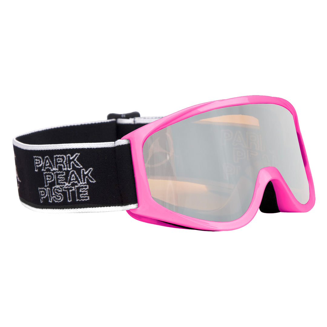 ZOOM GOGGLES PINK FRAME / SILVER LENS