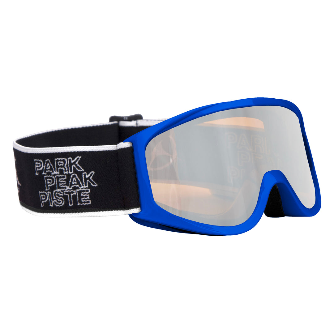 ZOOM GOGGLES BLUE FRAME / SILVER LENS