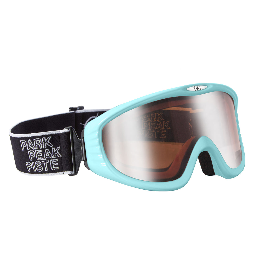 Vulcan Goggle Aqua gloss / Mirror Lens