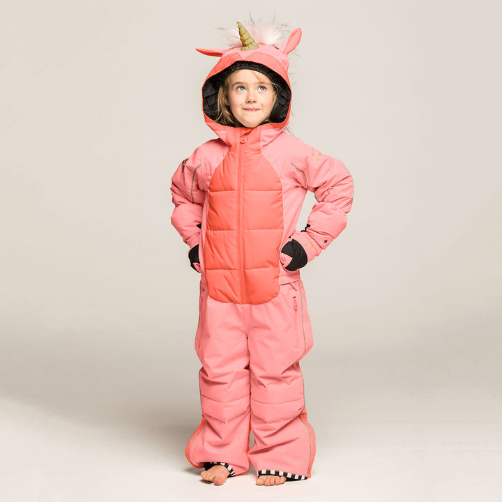 Weedo Gold Unicorn Kid's Snowsuit