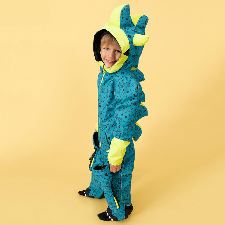 Weedo Blue Mondo Kid's Snowsuit