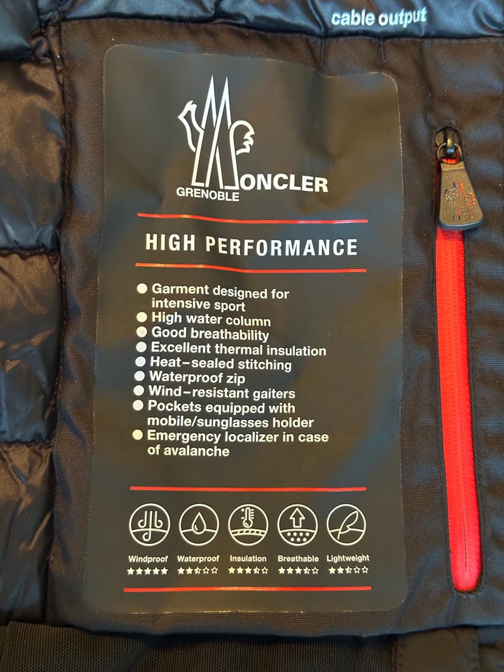 WOMEN'S MONCLER GRENOBLE JACKET SIZE 1