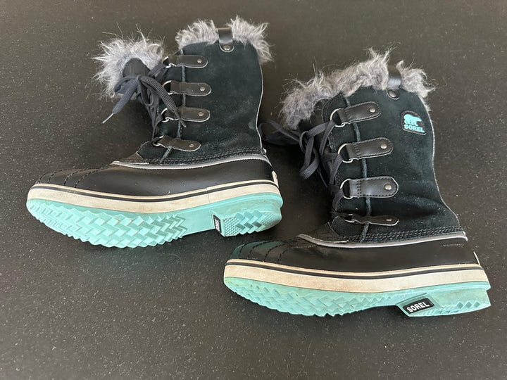 KID'S SORREL SNOW BOOTS UK 2