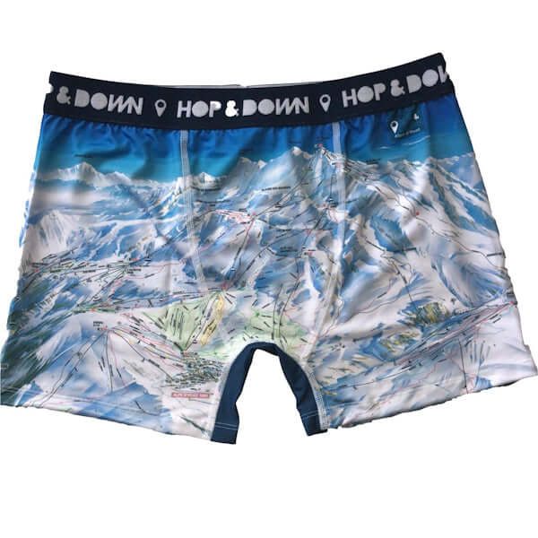 Hop & Down Piste Map Boxer Shorts