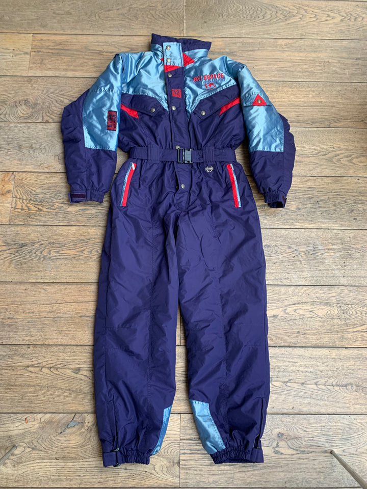 Adult Vintage Ski Espace all-in-one Ski Suit