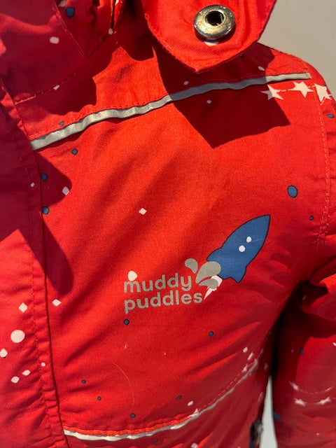 KIDS MUDDY PUDDLES JACKET 5/6YRS