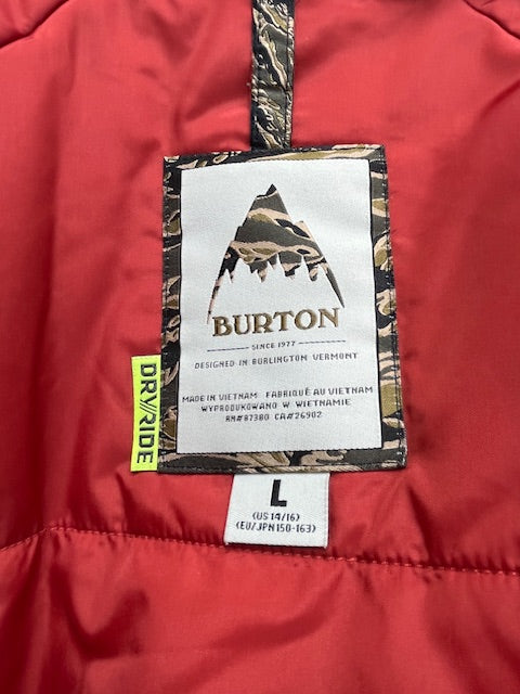 KID'S BURTON SNOWBOARD JACKET 14-16yrs