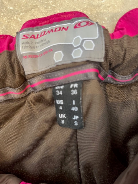 WOMEN'S SALOMON TROUSERS UK8