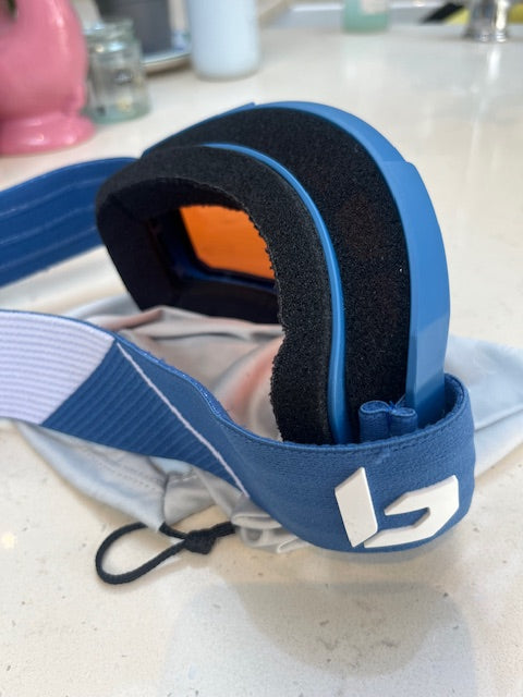 BOLLE UNISEX MADDOX SKI GOGGLES YALE BLUE MATTE M/L