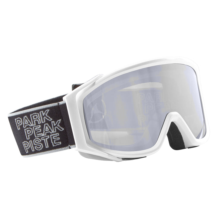 SPIRIT GOGGLES MIRROR WHITE GLOSS / SILVER LENS