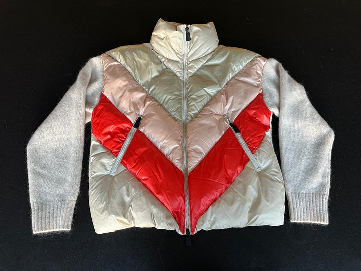 MONCLER GRENOBLE CASHMERE AND DOWN JACKET/JUMPER SMALL